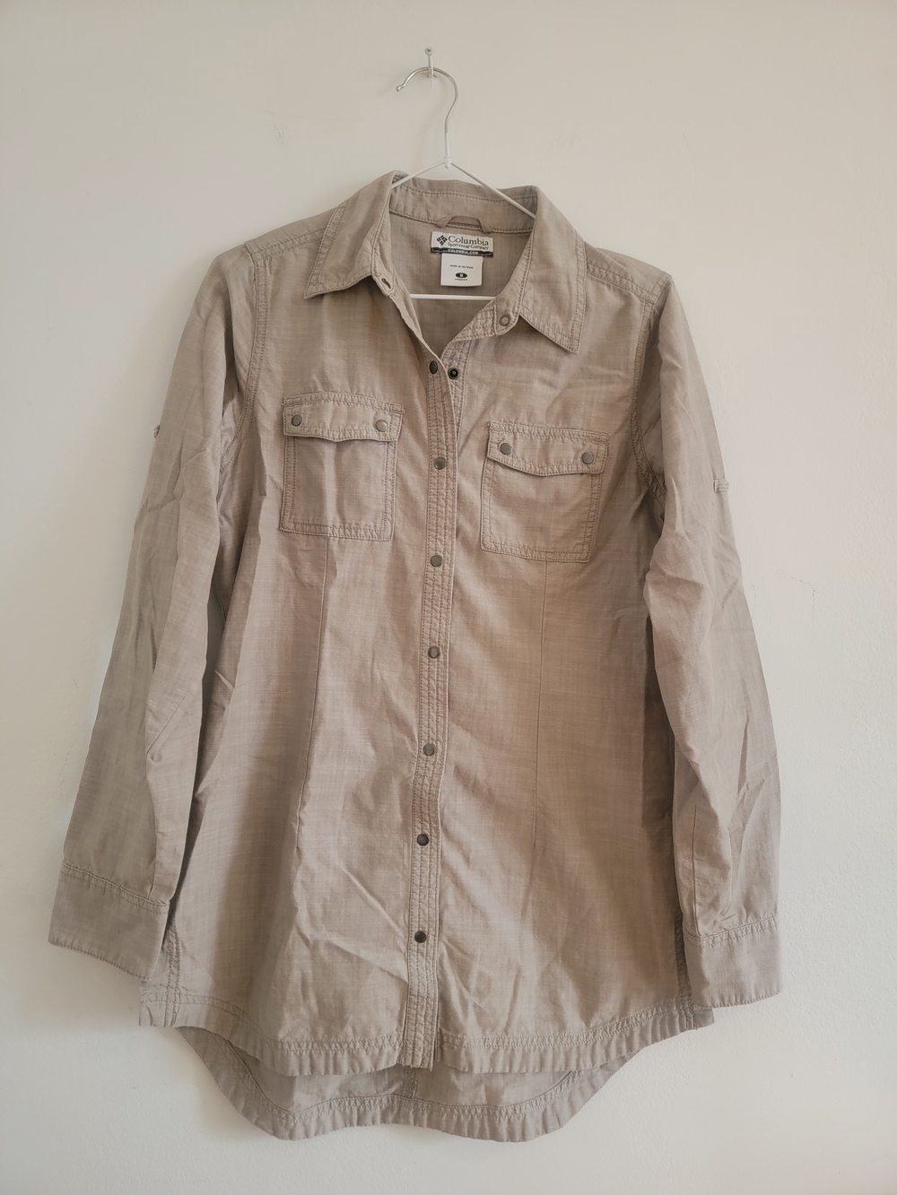 Columbia Lightweight Button-Front Shirt Jacket